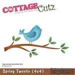 Лезвие CottageCutz Spring Tweetie (4x4) - ScrapUA.com