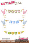 Лезвие CottageCutz - Stork Banner, 10х15 см - ScrapUA.com