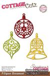 Лезвие CottageCutz Filigree Ornament Trio, 10х15 см - ScrapUA.com