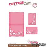 Лезвие CottageCutz Floral Notecard, размер 10х15 см - ScrapUA.com