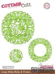 Лезвие CottageCutz Large Baby Doily &amp; Frame, 12,5х12,5 см - ScrapUA.com