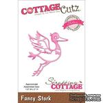 Лезвие CottageCutz - Elites Die - Fancy Stork - ScrapUA.com