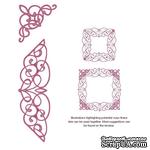 Лезвие Sue Wilson - Configurations Swirly Lace Edger Die - ScrapUA.com