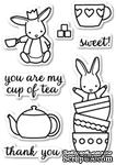 Штампы от Memory Box - Bunny Tea Time clear stamp set - ScrapUA.com