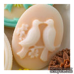 Украшение Webster&#039;s Pages - Голубки - Cameo Bulk Pack- Kissing Birds, 1 шт. - ScrapUA.com