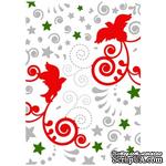 Папка для тиснения Couture Creations - Dove , Ho! Ho! Ho! Collection (А2) - ScrapUA.com