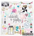 Высечки из чипборда от Crate Paper - Maggie Holmes Confetti Collection - 30x30 см, 49 шт. - ScrapUA.com