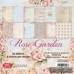 Набор скрапбумаги от Craft&amp;You Design - ROSE GARDEN, 15,2×15,2, 36 шт - ScrapUA.com