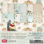 Набор плотной скрапбумаги от Craft &amp; You Design - Silent Night, 30x30 см, 12 шт, 250 гр/м3 - ScrapUA.com