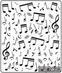 Папка для тиснения Crafts Too Embossing Folder - Music Notes - ScrapUA.com