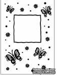 Папка для тиснения Crafts Too Embossing Folder - Butterfly Frame - ScrapUA.com