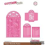 Лезвие CottageCutz Filigree Butterfly Pocket - ScrapUA.com