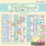 Набор бумаги от Dovecraft  - Forget Me Not, 30×30 см, 36 листов - ScrapUA.com