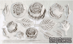 Молды от IOD - Heirloom Roses 6x10 Decor Moulds™, 15x26 см - ScrapUA.com