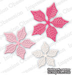 Ножи от Impression Obsession - Sm. Poinsettia Set - ScrapUA.com