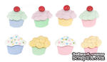 Набор декоративных пуговиц Dress It Up - Mini Sweet Treats - ScrapUA.com