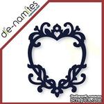 Лезвие Die-Namites - Heart Frame - ScrapUA.com