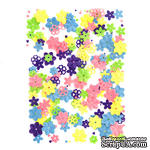 Пайетки Flowers цветочки, 20 г, TM dpCraft (Dalprint) - ScrapUA.com