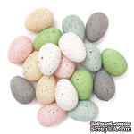 Набір великодніх яєць Easter Quail Eggs, пастельні, 18 шт, dpCraft - ScrapUA.com