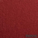 Дизайнерский картон с фактурой микро вельвета Dali bordeaux, размер: 30х30 см, цвет: красный вишневый, плотность: 285 г/м2 - ScrapUA.com