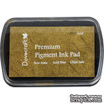 Штемпельная подушечка Dovecraft Pigment Ink Pads - Gold, цвет золотой - ScrapUA.com