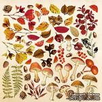 Лист для вырезания Botany autumn, ТМ Фабрика Декору - ScrapUA.com