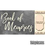 Набор чипбордов TM Fabrika Decoru Book of memories, FDCH-281, цвет молочный - ScrapUA.com