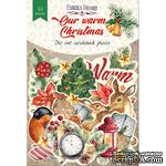 Набор высечек коллекция Our warm Christmas 53 шт, ТМ Фабрика Декора - ScrapUA.com