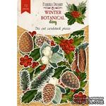 Набор высечек коллекция Winter botanical diary 72 шт, ТМ Фабрика Декора - ScrapUA.com