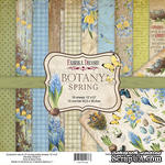 Набор скрапбумаги Botany spring 30,5x30,5см, ТМ Фабрика Декору - ScrapUA.com