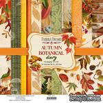 Набор скрапбумаги Autumn botanical diary 30,5x30,5 см 10 листов, ТМ Фабрика Декора. - ScrapUA.com