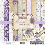 Набор скрапбумаги Lavender Provence 20x20см, ТМ Фабрика Декору - ScrapUA.com