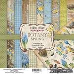 Набор скрапбумаги Botany Spring 20x20см, ТМ Фабрика Декору - ScrapUA.com