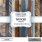 Набор скрапбумаги - Wood natural, 30,5x30,5 см, ТМ Фабрика Декора - ScrapUA.com