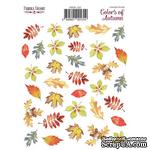 Набор наклеек (стикеров) 35 шт Colors of Autumn 132, ТМ Фабрика Декора - ScrapUA.com