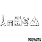 Лезвие Frantic Stamper - Precision Die - Paris Icons - Париж, символы - ScrapUA.com