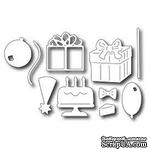 Лезвие Frantic Stamper - Precision Die - Birthday Icons - ScrapUA.com