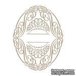 Пластины для фольгирования от Spellbinders - Elegant Oval - ScrapUA.com