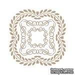 Пластины для фольгирования от Spellbinders - Elegant Square - ScrapUA.com