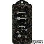 ЦЕНА СНИЖЕНА! Декоративные ключи Graphic 45 - Staples - Ornate Metal Keys, 8 шт - ScrapUA.com