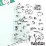 Набор штампов Gerda Steiner - Hello Spring 4x6 Clear Stamp Set - ScrapUA.com