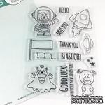 Набор штампов Gerda Steiner - Blast Off 4x6 Clear Stamp Set - ScrapUA.com