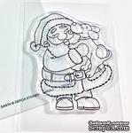 Набор штампов Gerda Steiner - Puppy Kisses for Santa 3x4 Clear Stamp Set - ScrapUA.com