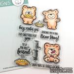 Набор штампов Gerda Steiner - More than Pie with Cute Bear and Pie 4x6 Clear Stamp Set - ScrapUA.com