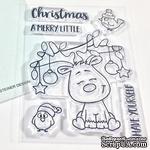 Набор штампов Gerda Steiner - Little Reindeer 3x4 Clear Stamp Set - ScrapUA.com