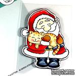 Набор штампов Gerda Steiner - Santa And A Kitten 3x4 Clear Stamp Set - ScrapUA.com