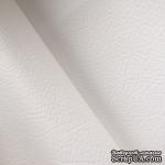 Экокожа, цвет белый, толщина 0.6 мм, 50Х70 см - ScrapUA.com