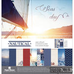 Набор скрапбумаги от Paper House - Paper Crafting Kit - Nautical, 30 x 30 см - ScrapUA.com