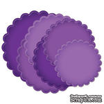 Ножи от Spellbinders - Grand Scalloped Circles,  диаметры: 11,7-18,4 см - ScrapUA.com