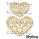 Лезвие La-La Land Crafts - Filigree Hearts - ScrapUA.com